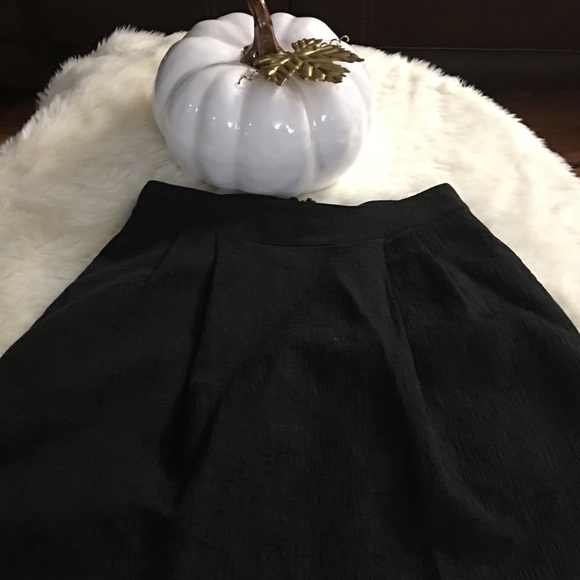 Lands End Textured A-Line Skirt - Picture 5 of 5